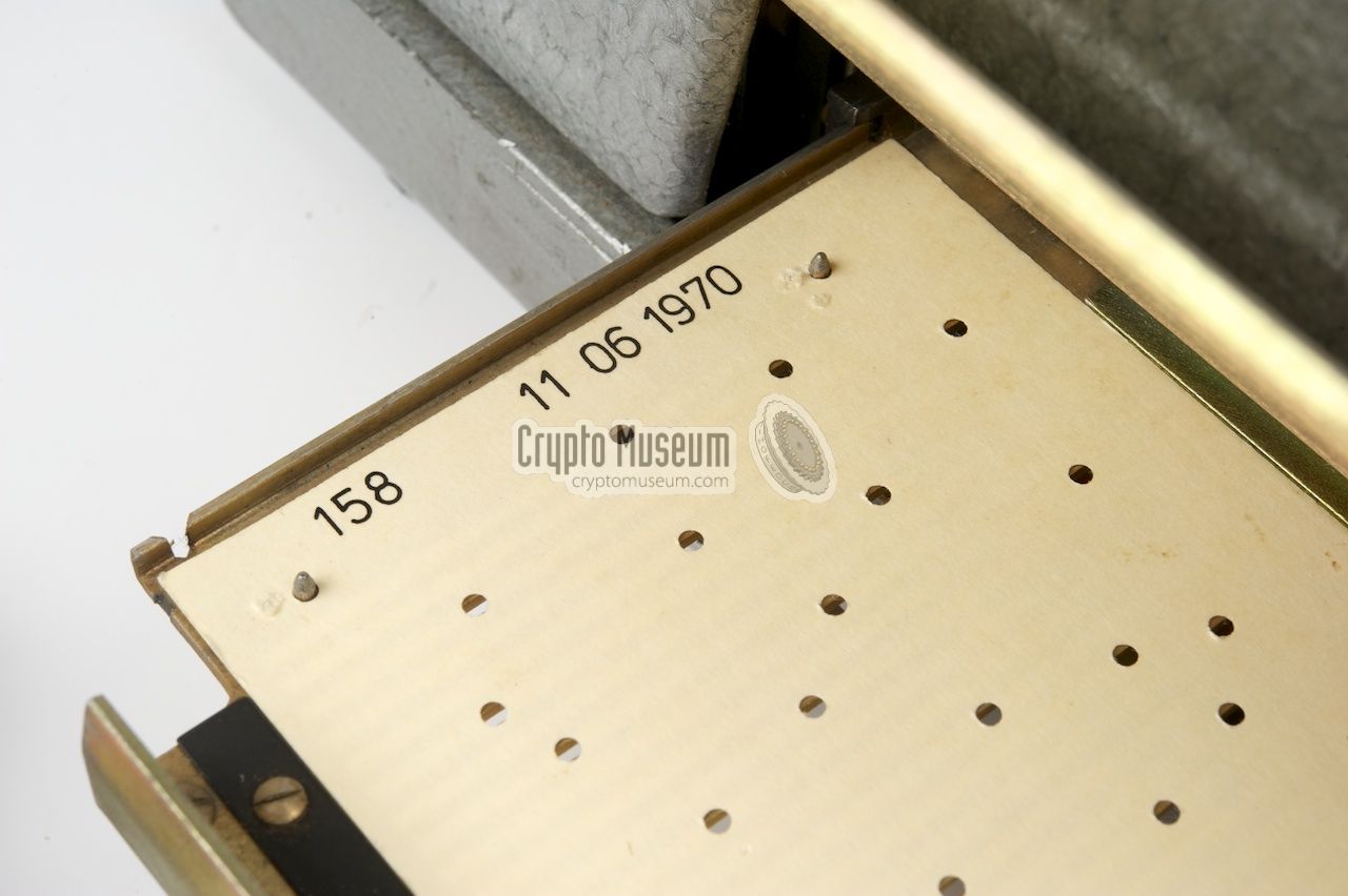 Reproduction key card (G�nter H�tter) in an M-125