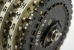 Close-up of an operational wheel