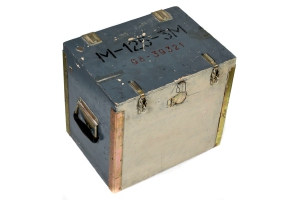 Original Fialka wooden transport box