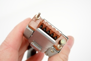 Data cable Fialka-end (note the small switch at the right)