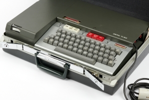 Gretag TC-803 cipher machine with strip printer