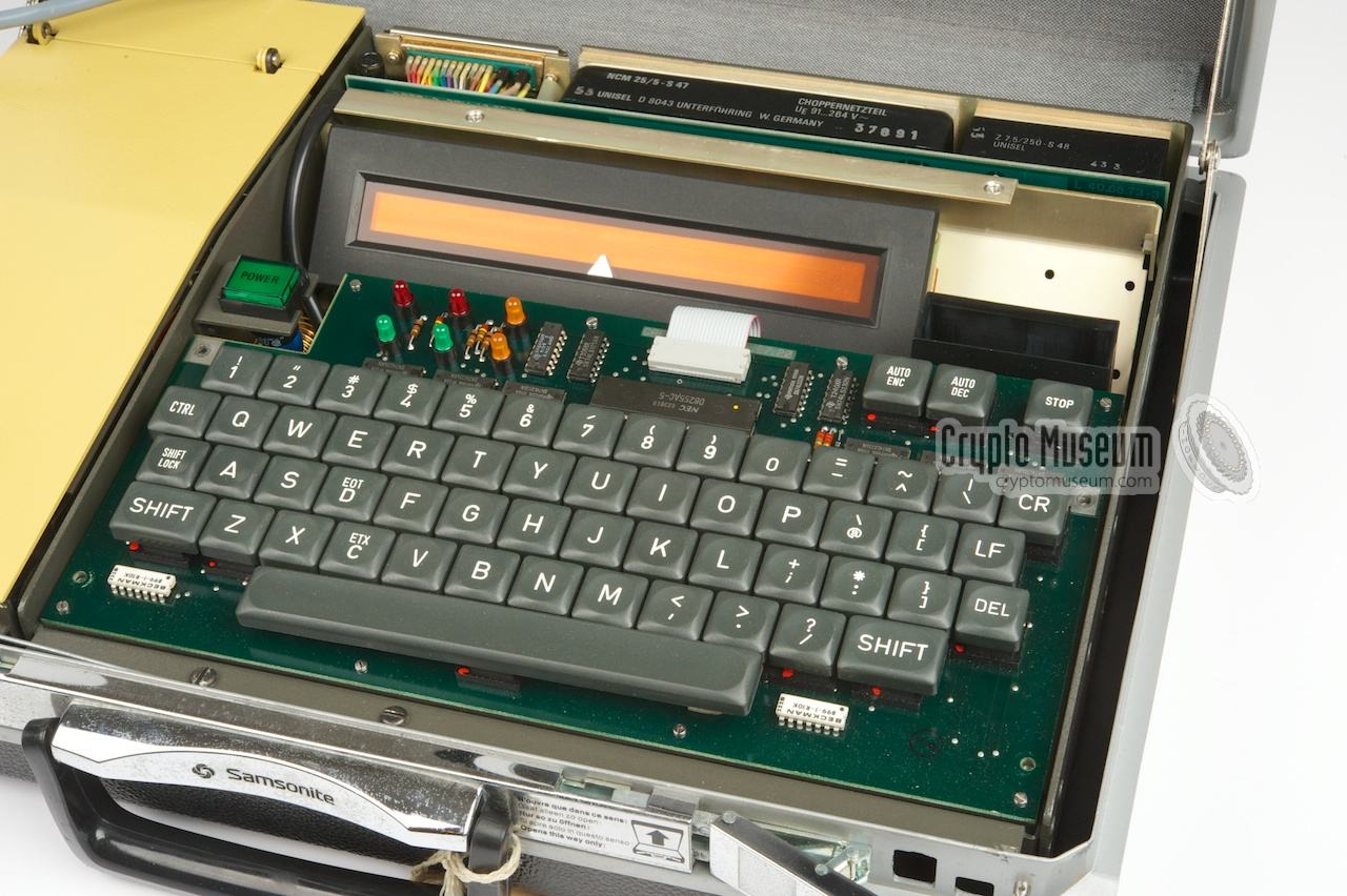 Interior of the Gretacoder 805