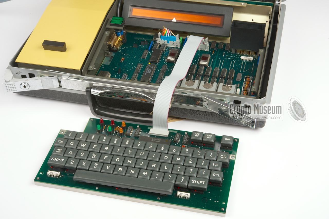 Keyboard removed from the case