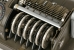 Close-up of the cipher wheels and the cage
