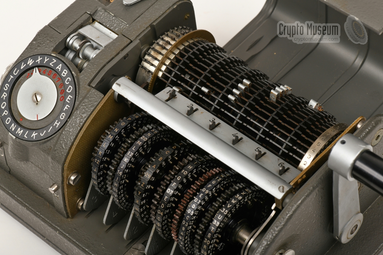 Cipher wheels and cage