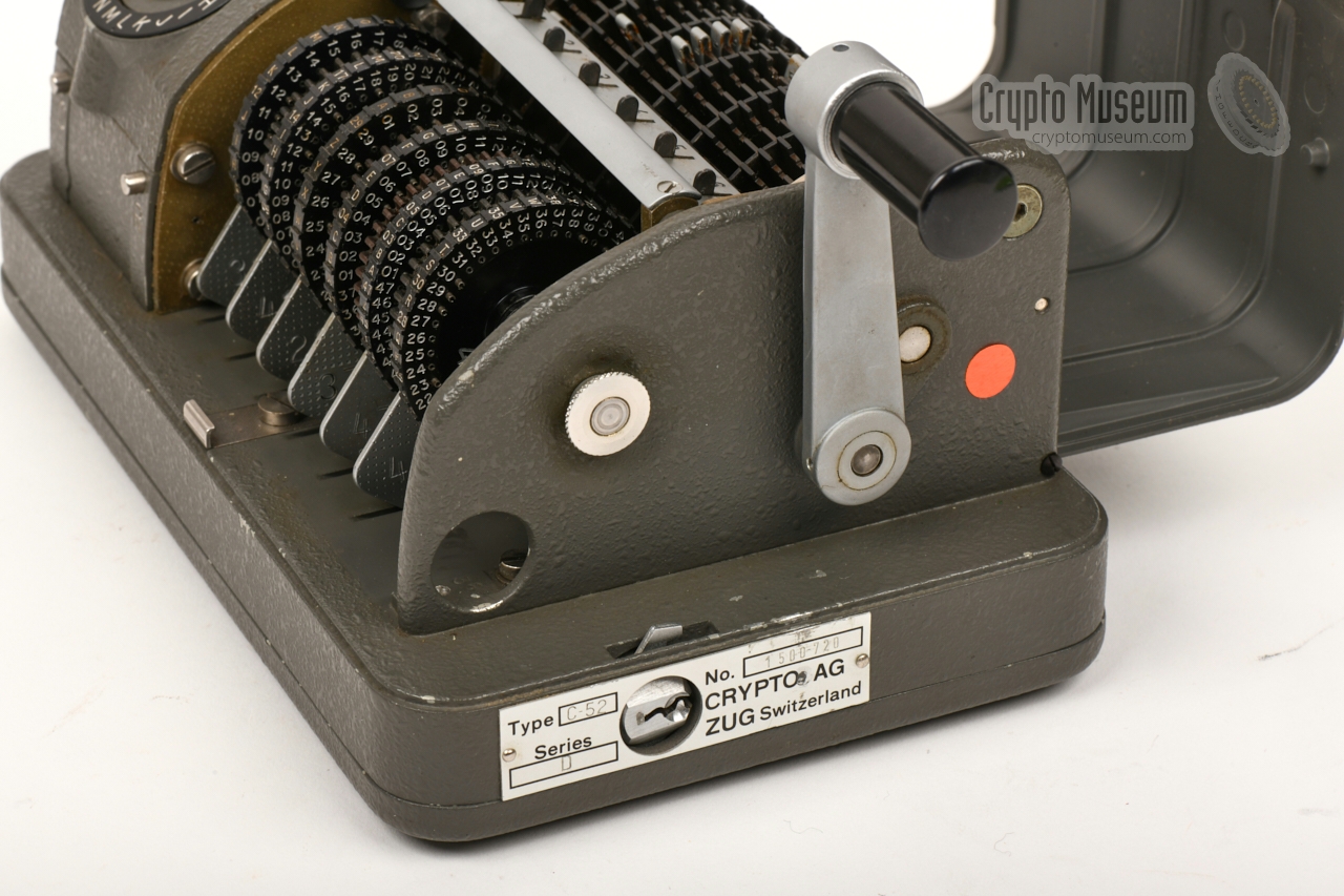 Right side with serial number tag