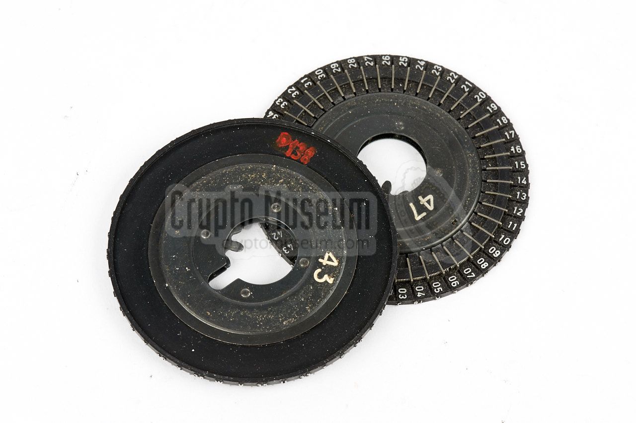 Two cipher wheels