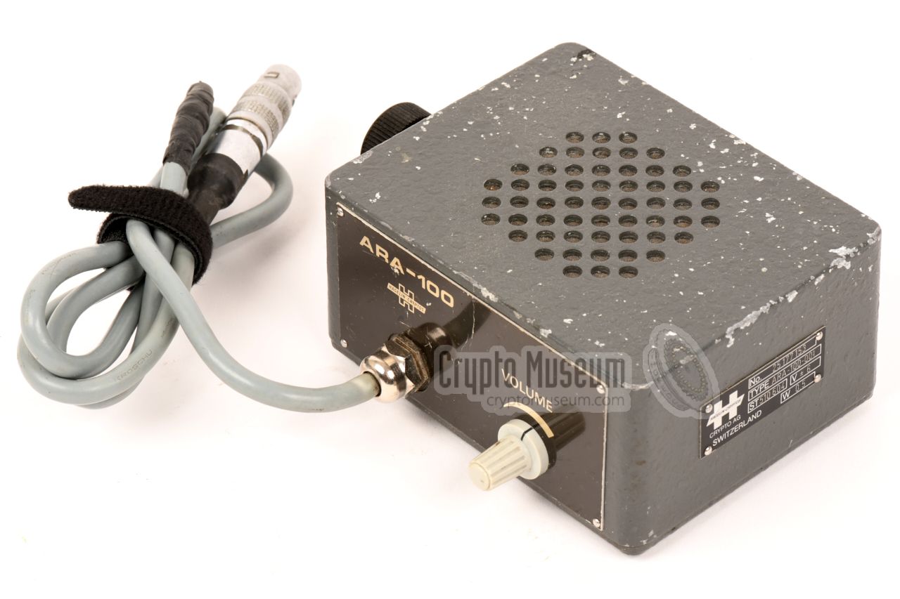ARA-100-001 External speaker unit with volume control