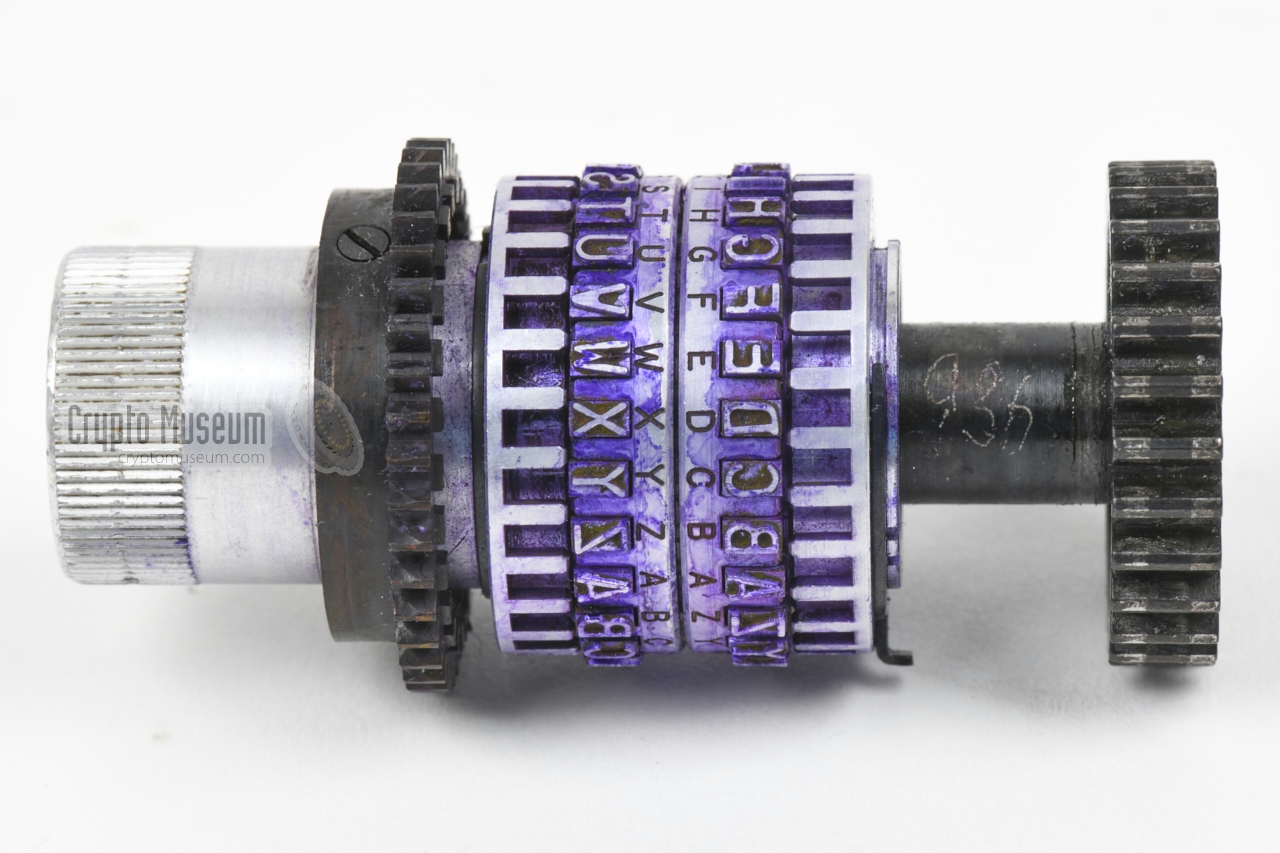 Double print head, seen from the front