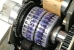 Detached print heads at the start of the cipher cycle (F/V feature set to V)