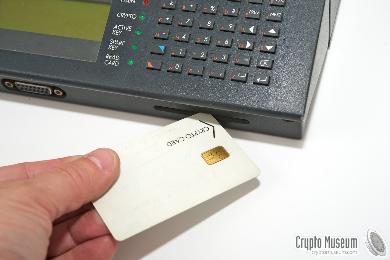 Inserting a smart-card