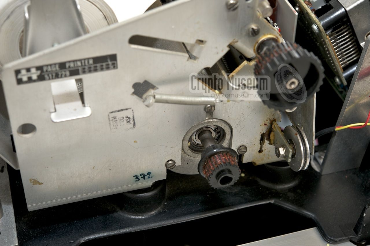 Belt missing from the printer