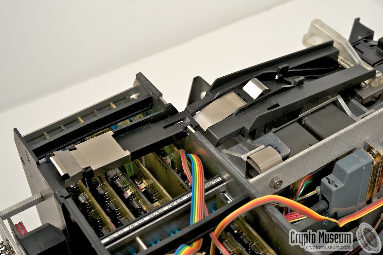 Part of the electronic PCBs