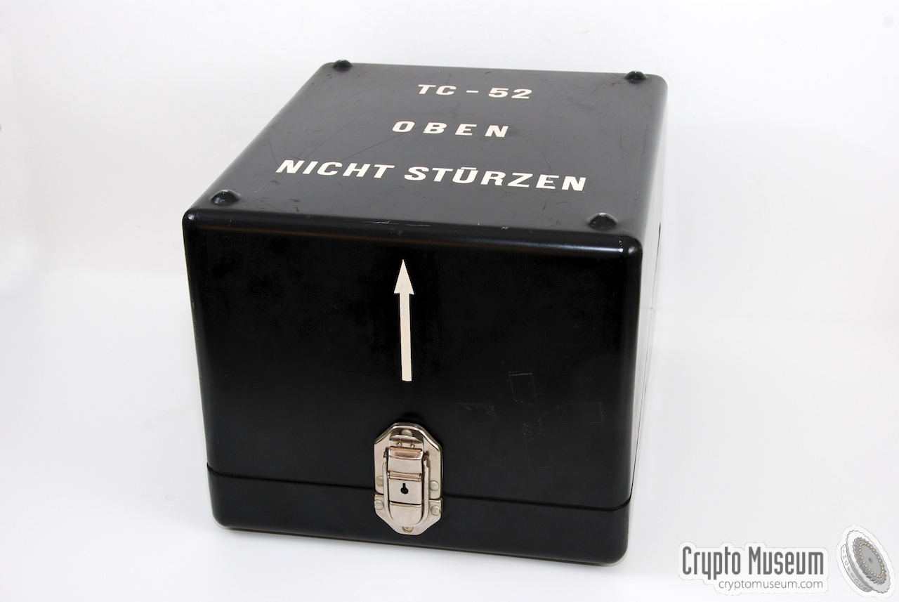 The TC-52 in its transit case