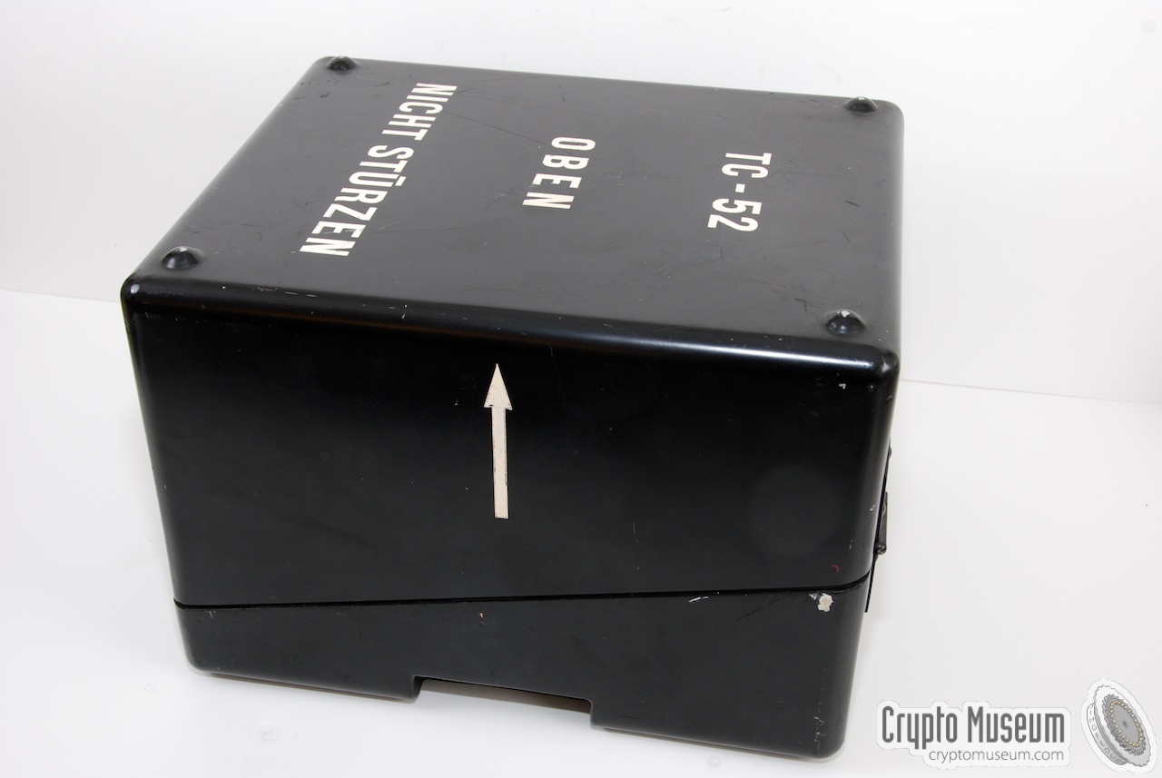 The TC-52 in its transit case