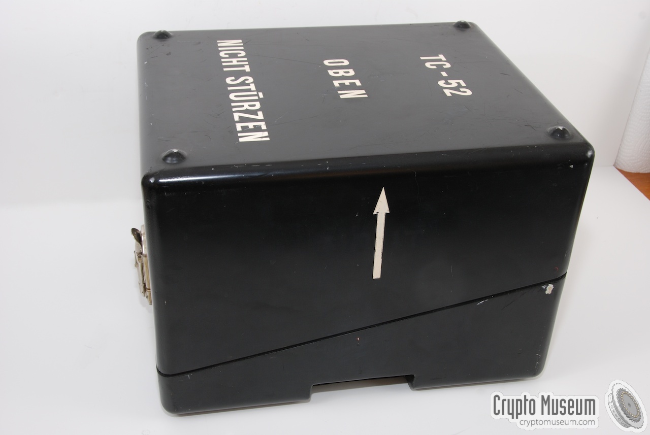 The TC-52 in its transit case