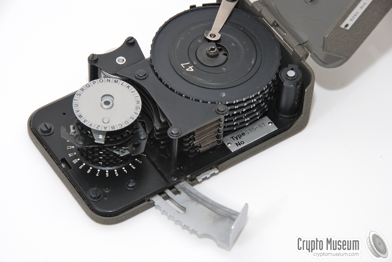 The interior of the STG-61