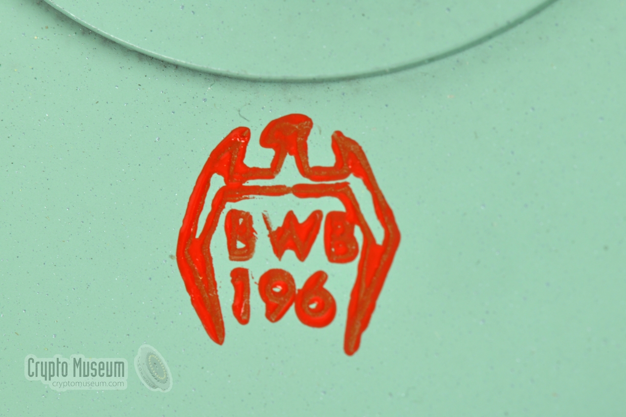 Acceptance stamp inside the cassette