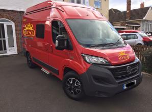 Photograph of GPO mail van courtesy John Alexander, UK.