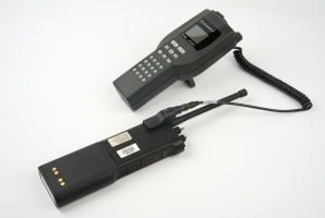 KVL-3000 connected to a SABER radio