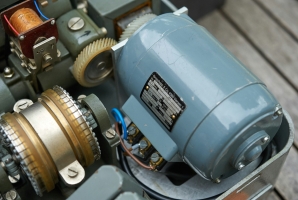 Replacement motor mounted in the CR Mk II