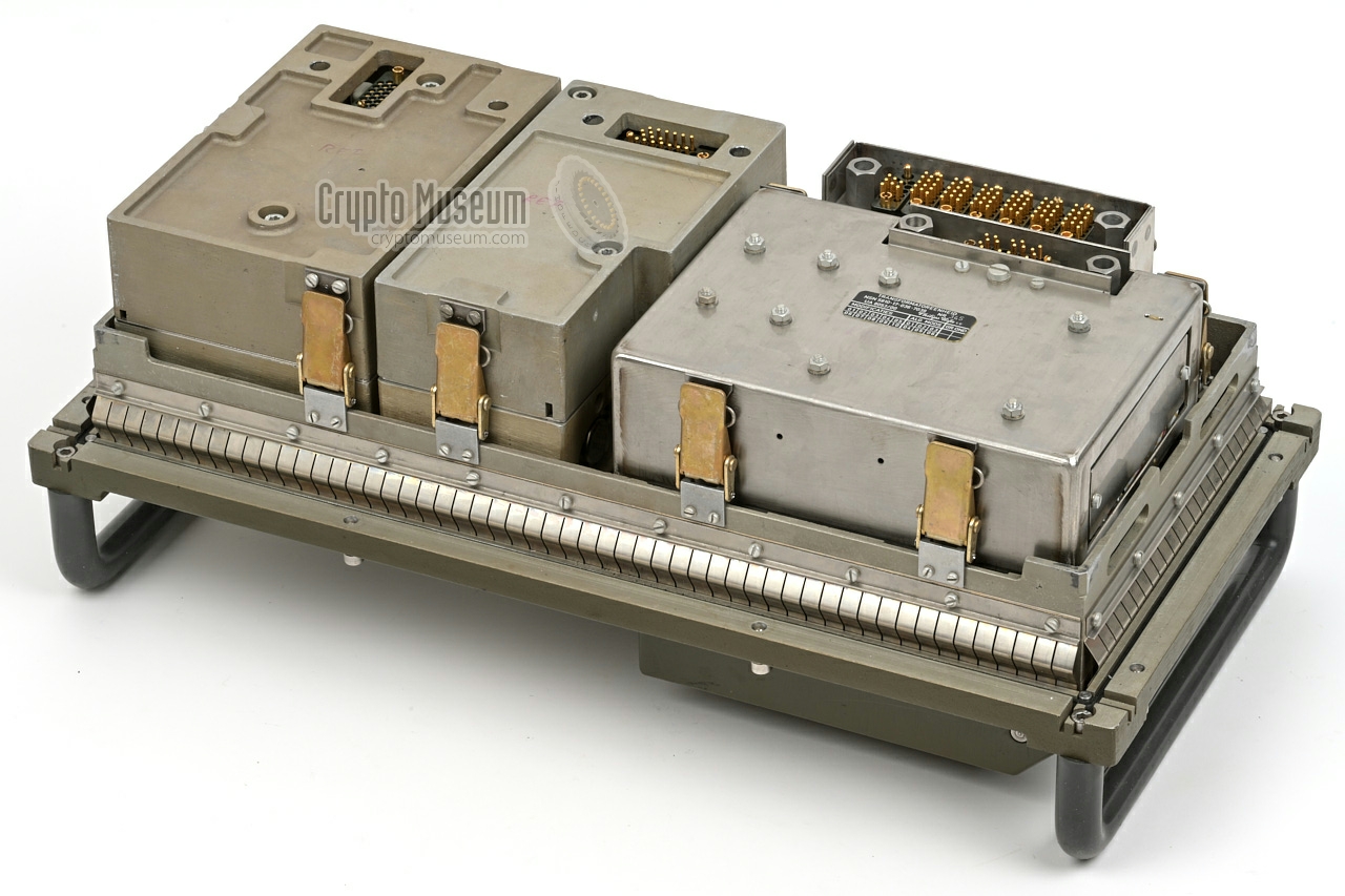 Front panel assembly - seen from the top