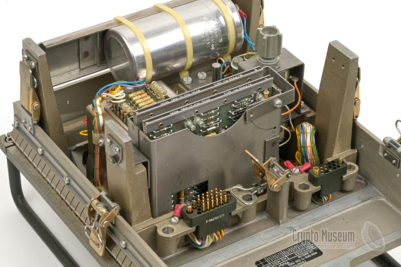 Front panel assembly after removing the two filter units