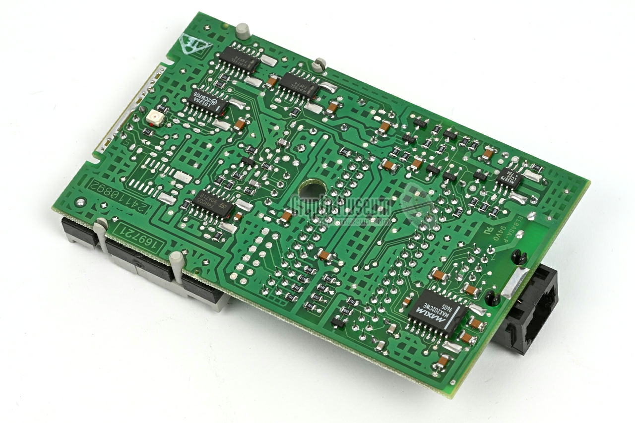 Bottom side of the PCB