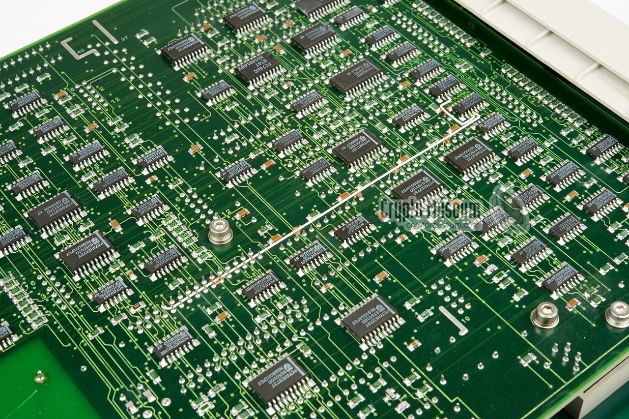 Crypto board bottom side (SMD components)