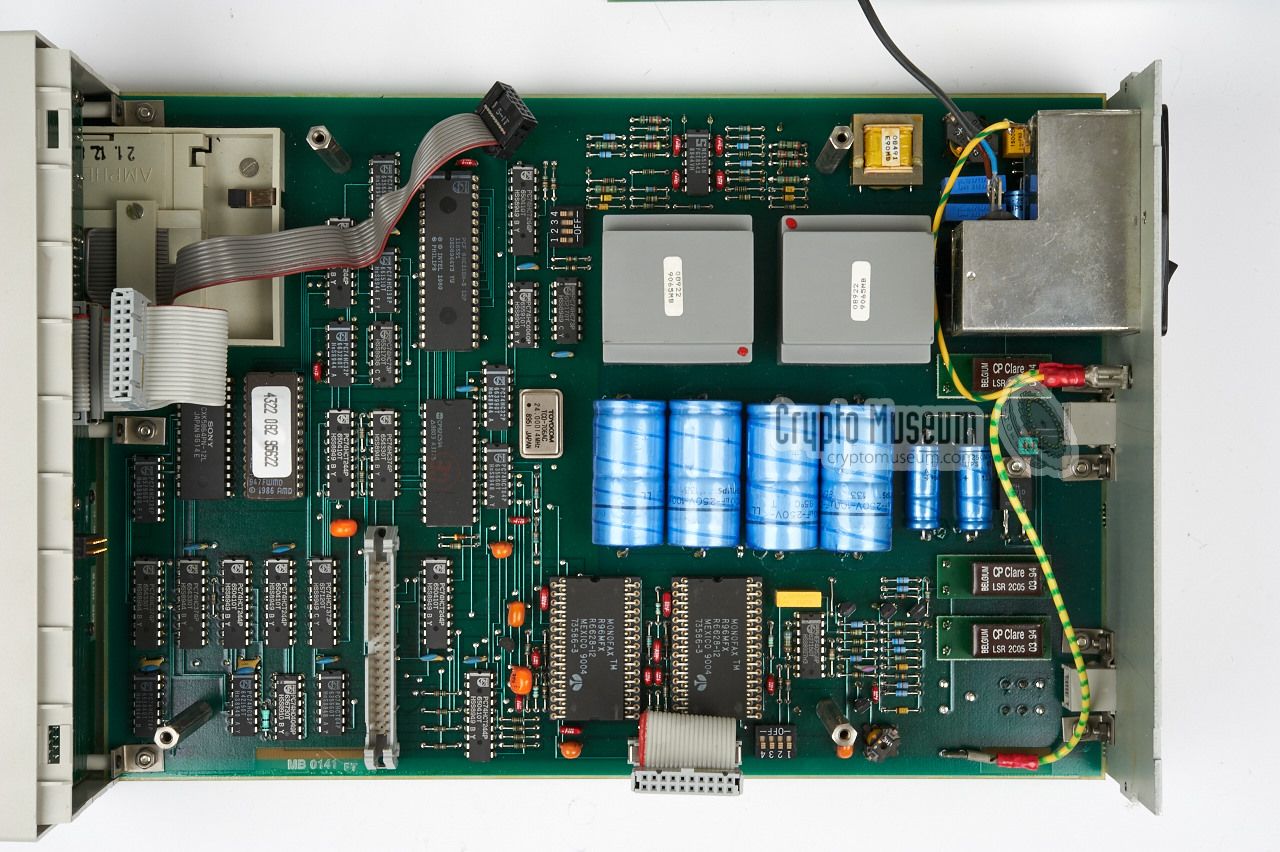 Interface board top view