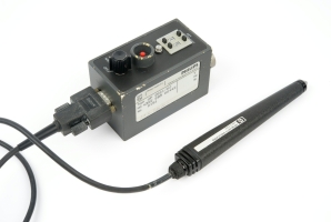 The HP barcode pen connected to the UP-2001