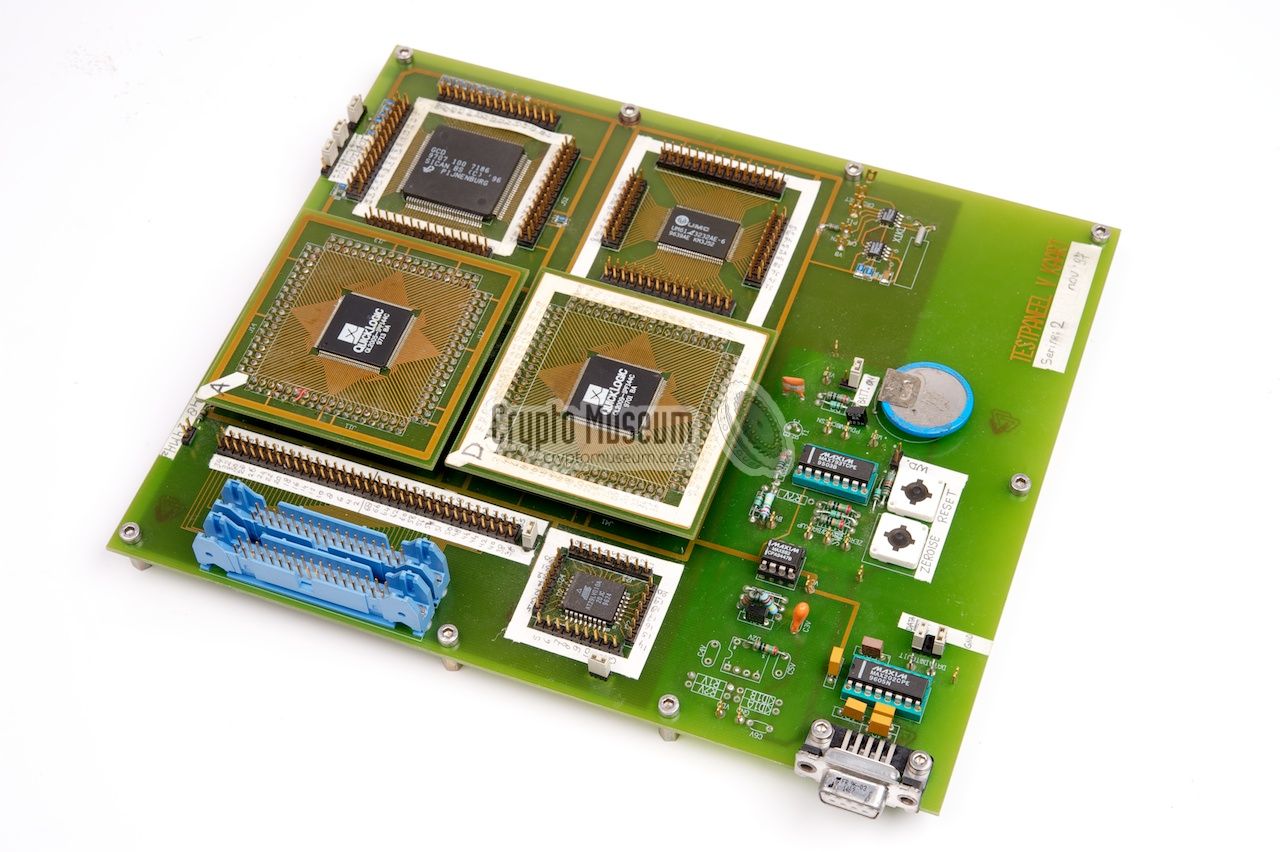 Test board of the V-kaart with GCD chip