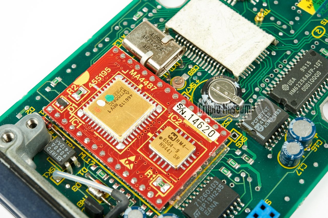 Close-up of the Crypto Module