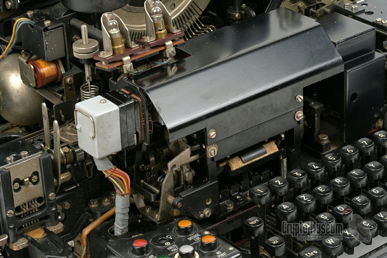 Extra device behind the keyboard