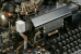 Extra device behind the keyboard