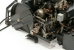 View of the left side of the machine