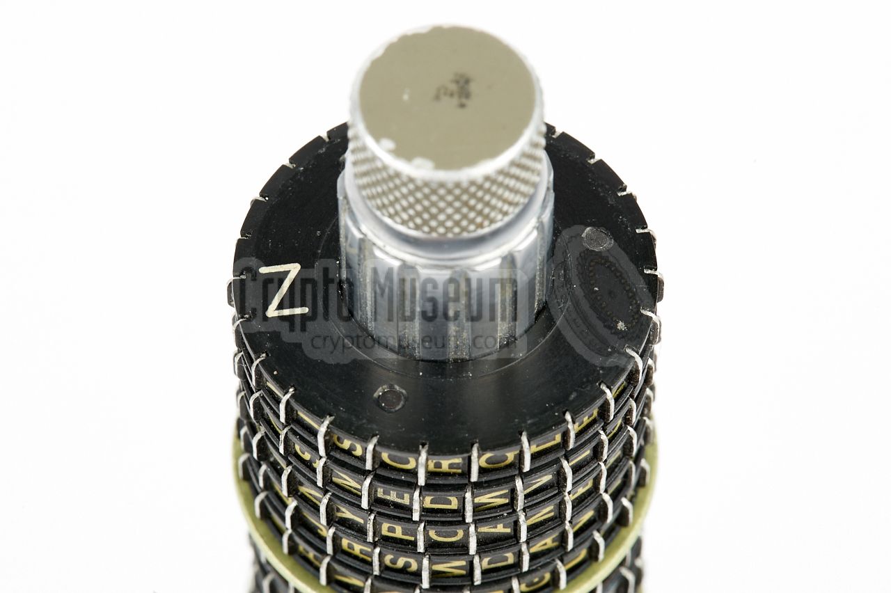 Disc 'Z' placed on the spindle stack