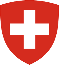 Swiss coat of Arms. Image via Wikipedia [1].