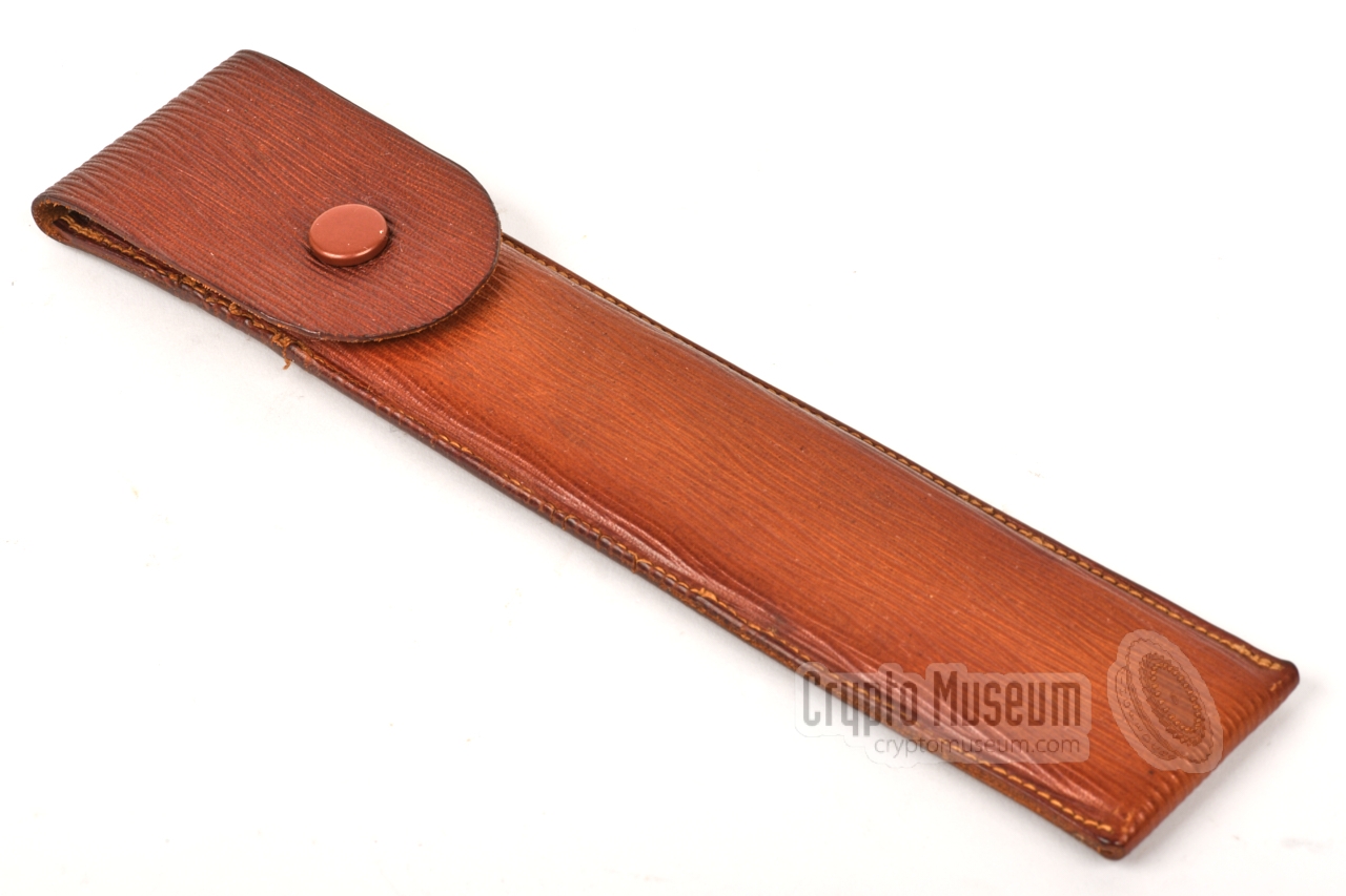 Swiss Rglette in leather wallet