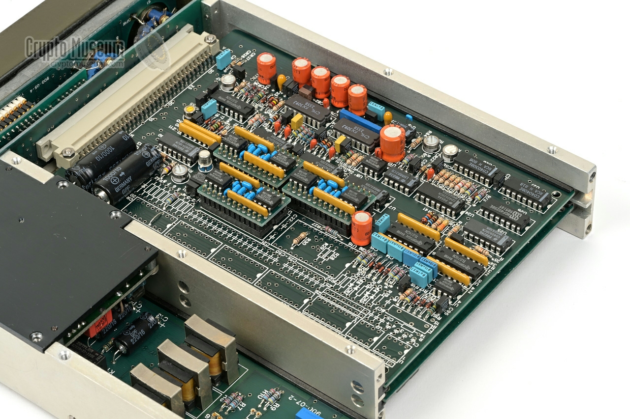 Analogue board in situ