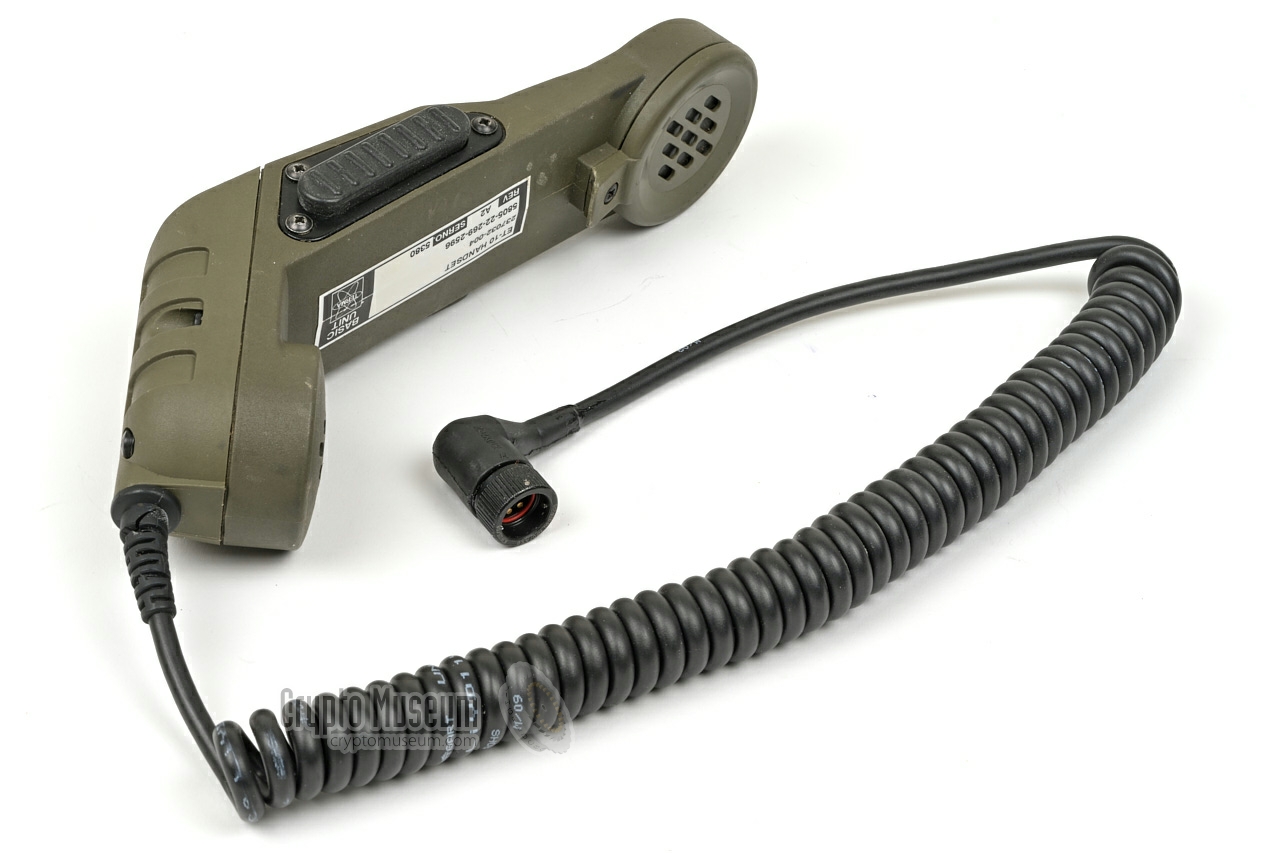 Standard handset with NF7 connector