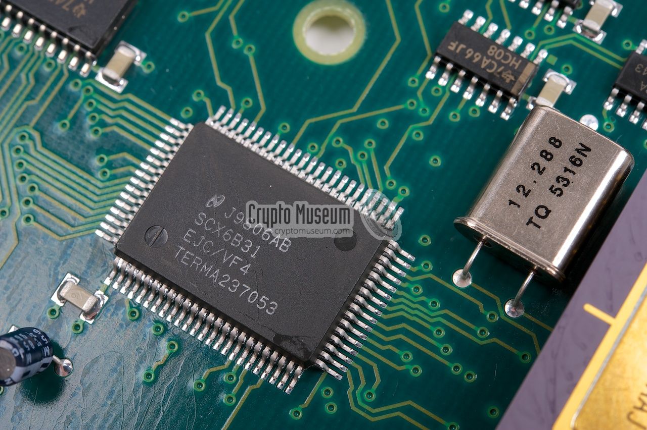 Custom chip (ASIC) with the Crystal of the Harris chip