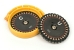 Rotor-insert with wiring cores 'C' and 'U' (seen from the right)