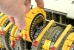 Placing a configured rotor-insert back in the rotor