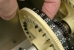 Pushing a pin to the left to make it active