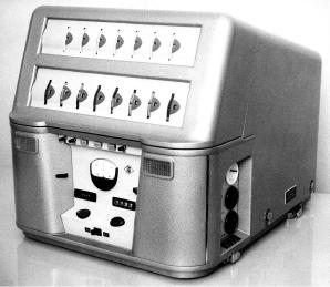 High Speed Enigma Mark II (1957). Photograph kindly provided by Klaus Kopacz [1]. Click for further details.