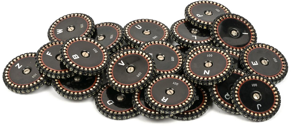 The 26 wiring cores of the High Speed Enigma (HSE)