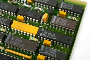 Close-up of the DAC