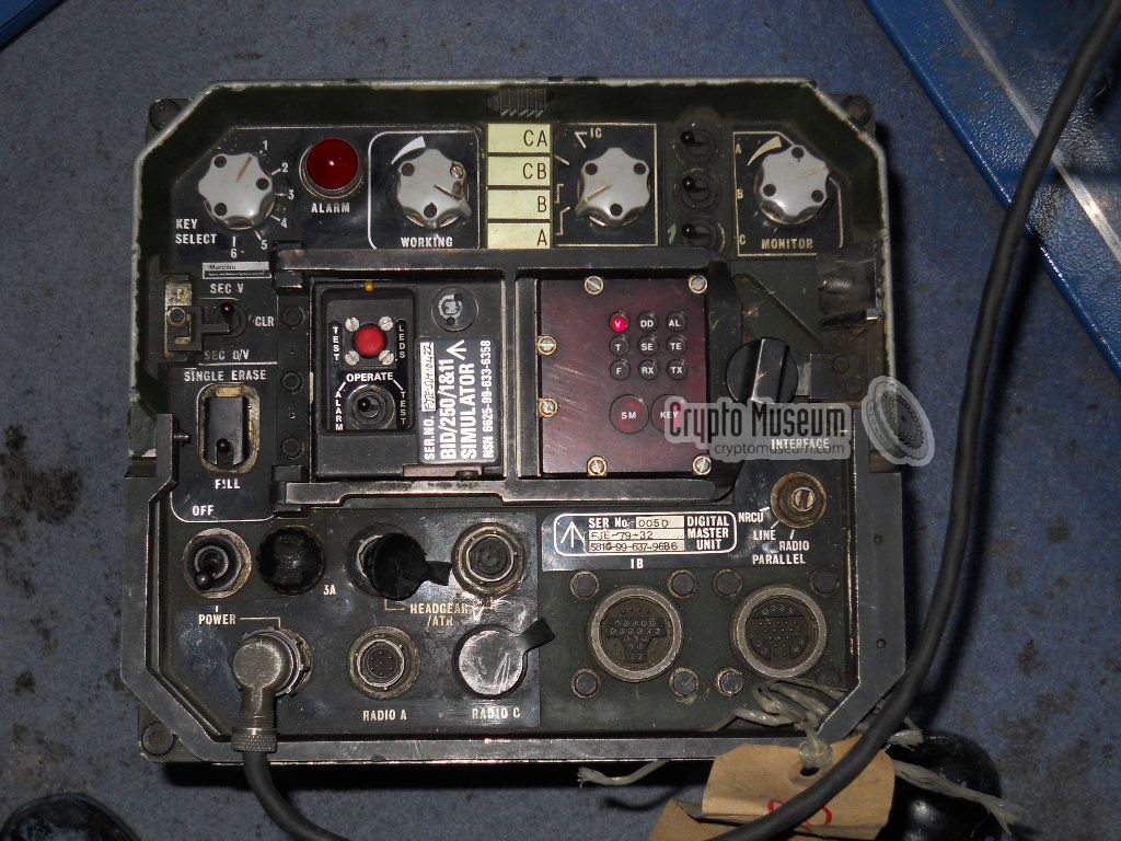 DSU with BID/250 simulator installed [3]