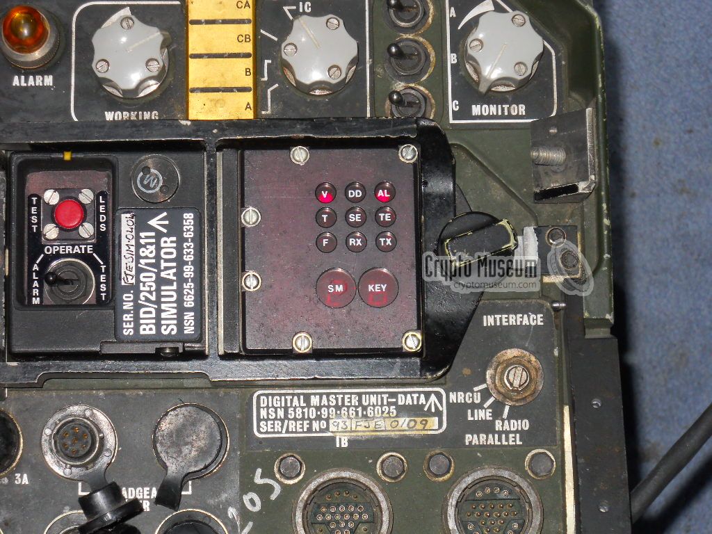 Close-up of the BID/250 simulator [3]